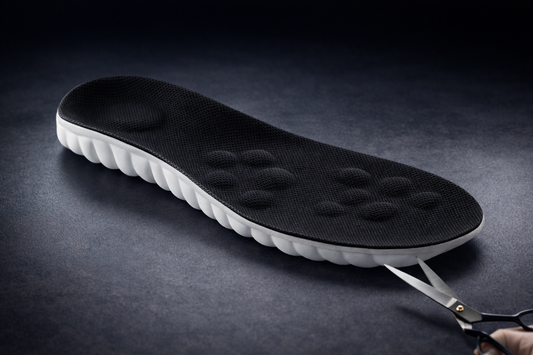 1Pcs 4D Soft Shoes Insoles for Feet Plantar Fasciitis Insoles Arch Support Orthopedic Inserts Sports Shock Absorption Shoe Pads